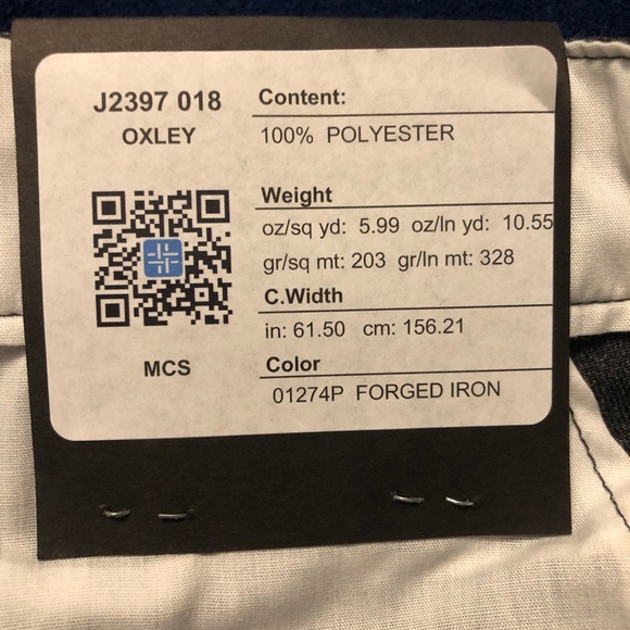 Burlington Oxley Pants (J2397018 Forged Iron 01274P NWT - Picture 4 of 8